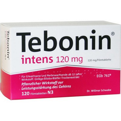 Фото препарата Тебонин Tebonin Intens 120MG 120 Шт.